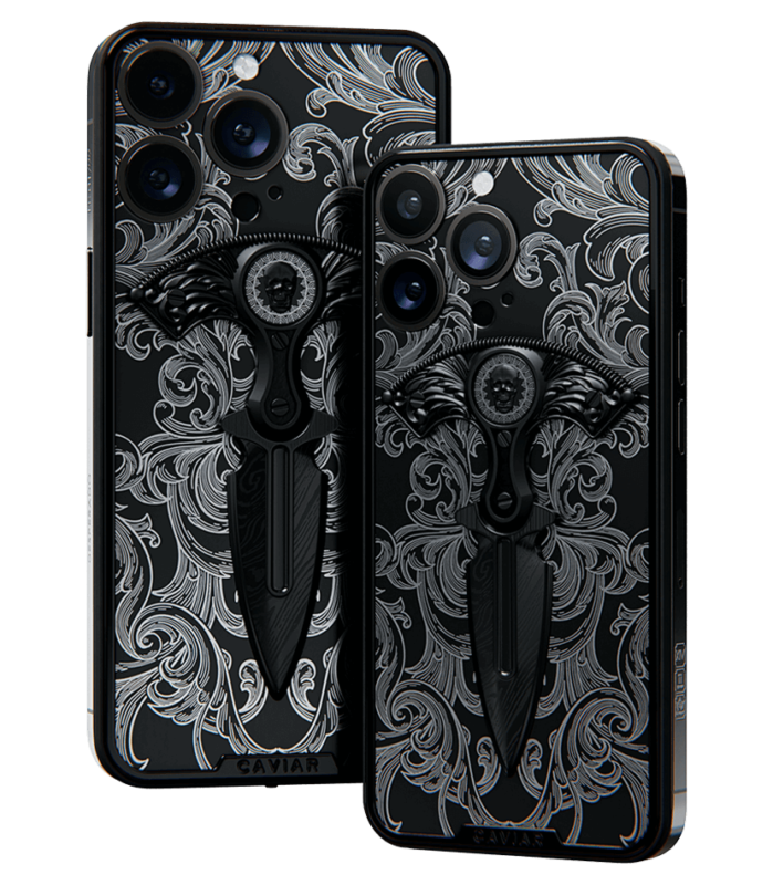 Custom iPhone 15 Pro/Max Blade Black Edition