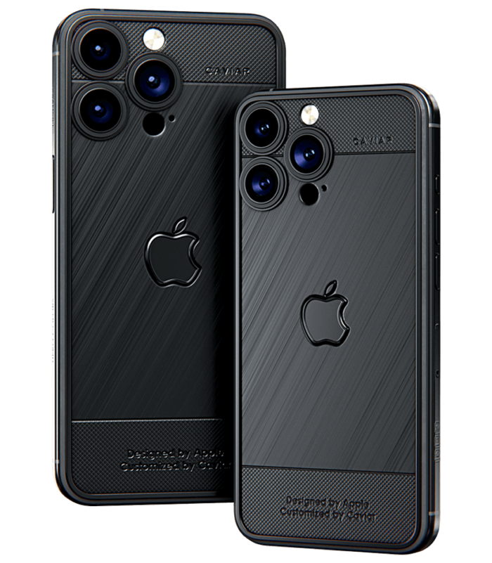 Custom iPhone 15 Pro/Max Titan Black
